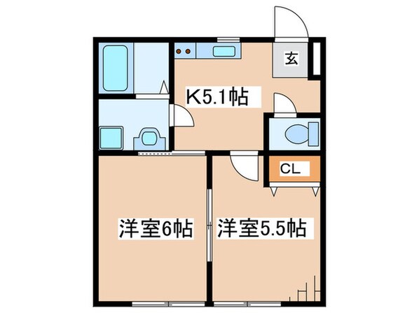 サンモールIZAWAの物件間取画像